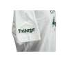 1x Freiberger Bier T-shirt lion de fête blanc/vert XL