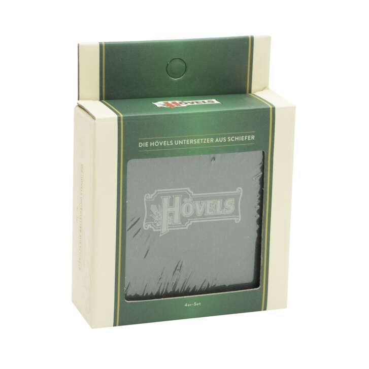 4x sous-verres Hövels en ardoise