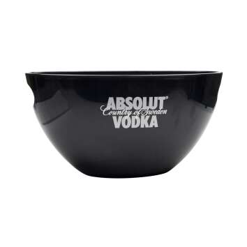 1x Absolut Vodka refroidisseur noir avec...