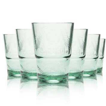 6x Bacardi Rum verre acrylique gobelet...