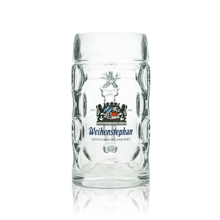 6x verre à bière Weihenstephan Points 0,5 l