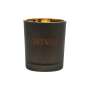 6x Chivas Regal Whiskey Tealight Noir à lintérieur Or avec décorations et bougie