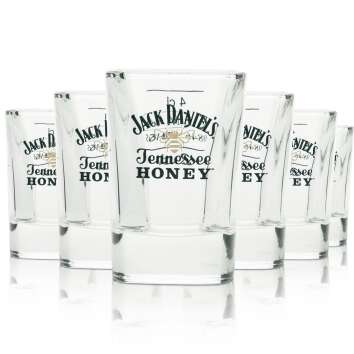 6x Jack Daniels verre à whisky shot verre à...