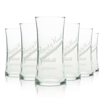 6x Rusty Nail Verre à whisky Exclusiv Gobelet...