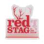 1x Porte-cartes Jim Beam Whiskey Red Stag blanc/rouge