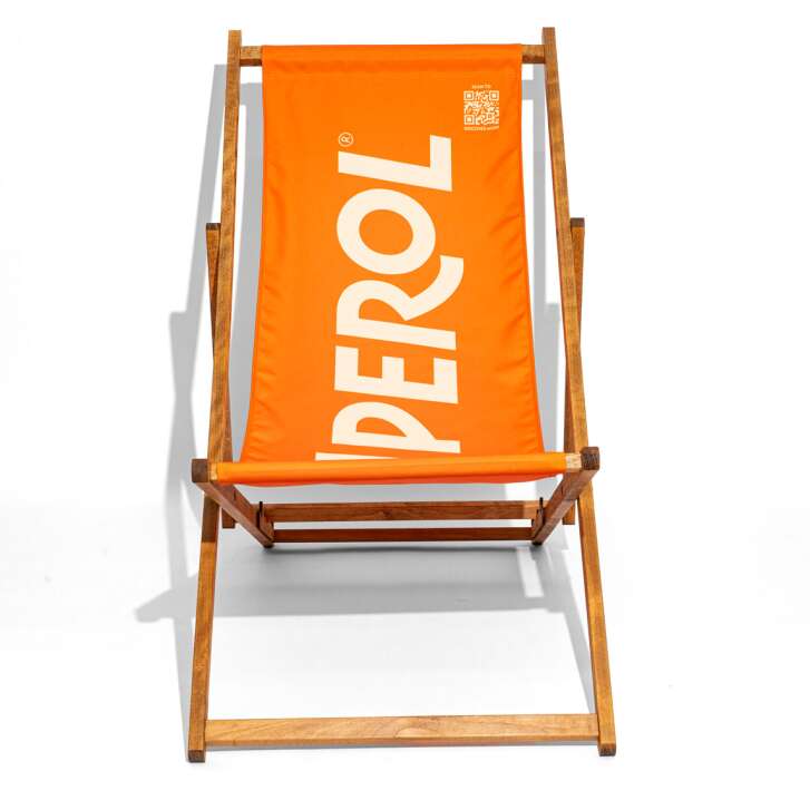 Chaise longue Aperol pliante pour la plage, le jardin, le camping, le mobilier de plage, chaise longue