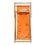 Chaise longue Aperol pliante pour la plage, le jardin, le camping, le mobilier de plage, chaise longue