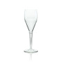 6x Verres à apéritif Cinzano Flûte à champagne Logo blanc