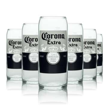 6x verre Corona 0,33l gobelet coupe contour verres Gastro...