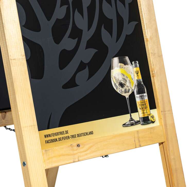 Fever Tree Présentoir A Frame Cadre en bois Tableau noir Tableau pour la restauration