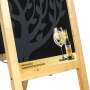 Fever Tree Présentoir A Frame Cadre en bois Tableau noir Tableau pour la restauration