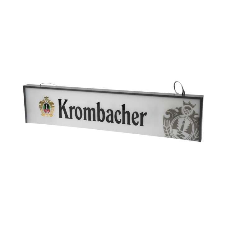 Krombacher Bier Lampe de comptoir Enseigne lumineuse Lightbox LED Panneau Gastro Bar