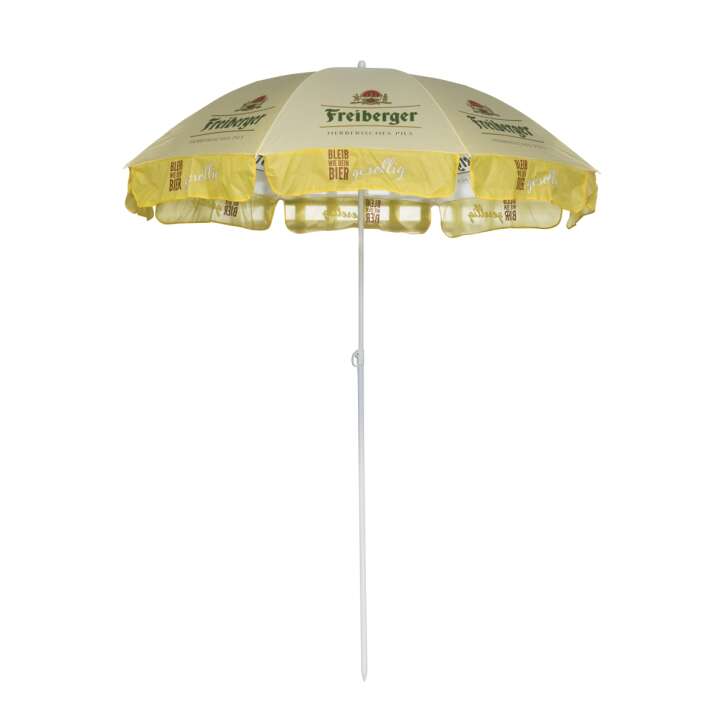 Freiberger Bier Parasol Ø1,8m Gastro Biergarten Brauhaus Wirt Protection contre la pluie