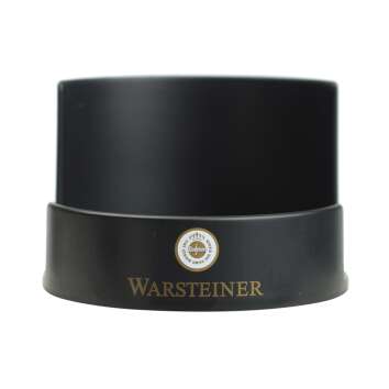 2x Warsteiner sous-bocks support noir sous-verre Gastro...