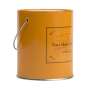 Veuve Cliquot Champagne Mini Paint Box Déco Rond Orange Logo France Seau Couleur