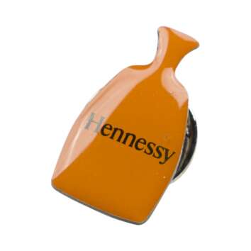 Hennessy Cognac Broche Bouteille Orange Pin Revers...