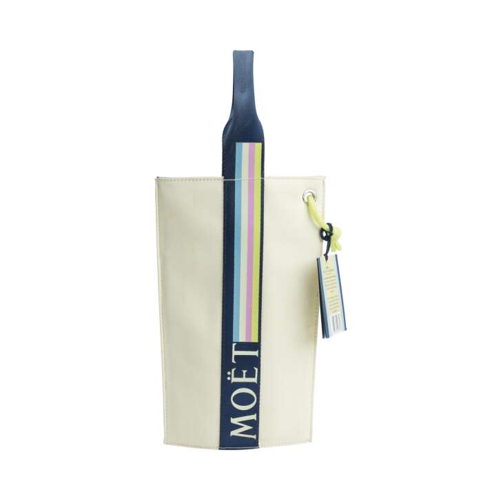 1 sac isotherme Moet Chandon Champagne Beige/Coloré Logo avec poignée nouveau