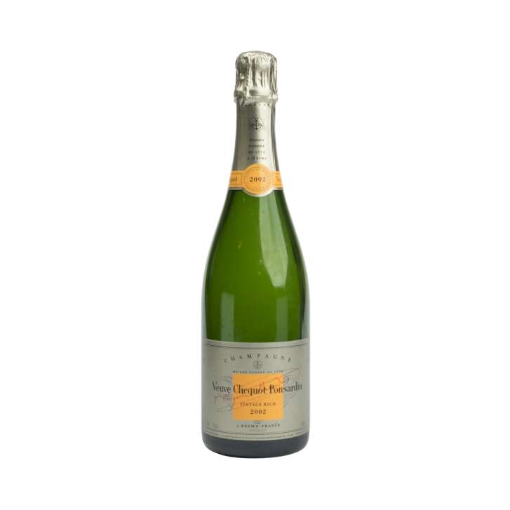 Veuve Clicquot Champagne Bouteille de présentation 0,7l Vintage Rich 2002 VIDE Déco Dummy