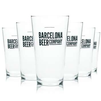 12 Barcelona Beer Company Verre à bière...