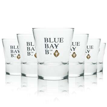 6 Blue Bay B verre à rhum verre à liqueur...
