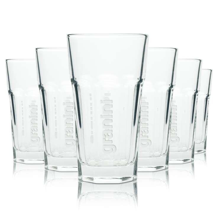6x Granini verre à jus long drink 34cl Harley verres à cocktail Granity Gastro Bar