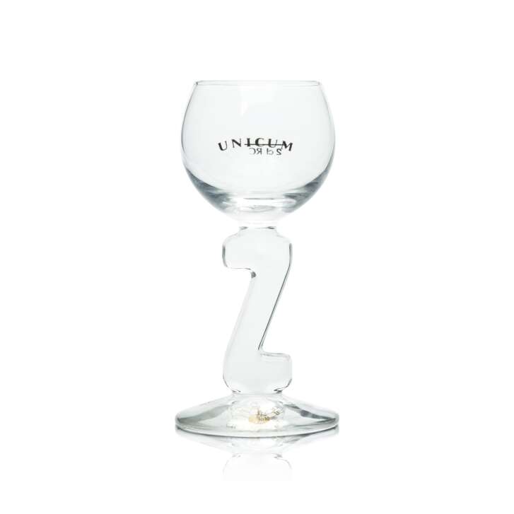 6x Unicum Liqueur aux herbes Verres à shot Verres à schnaps Stamper Mini-ballons 2 cl