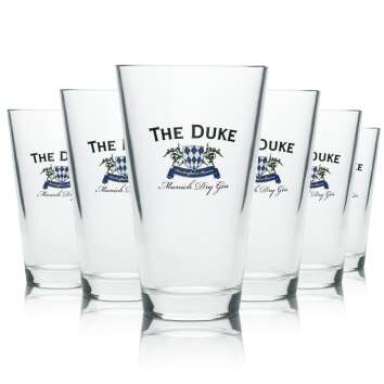 6x The Duke Gin Verre Longdrink 330ml Rastal Gobelets...