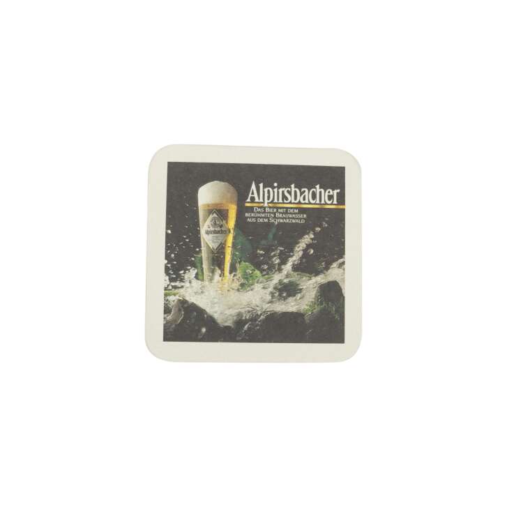 75x Alpirsbacher Klosterbräu Sous-verres à bière 10x10 Verre à bière en feutre