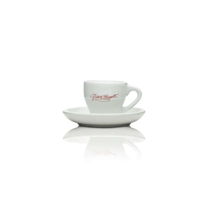 Ramazzotti Liqueur Tasse + Soucoupe 50ml Blanc Porcelaine Assiette Café Espresso