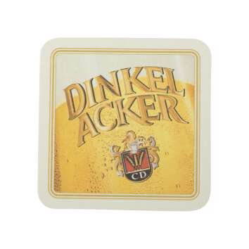 80x Dinkel Acker sous-bocks de bière 10x10cm or...
