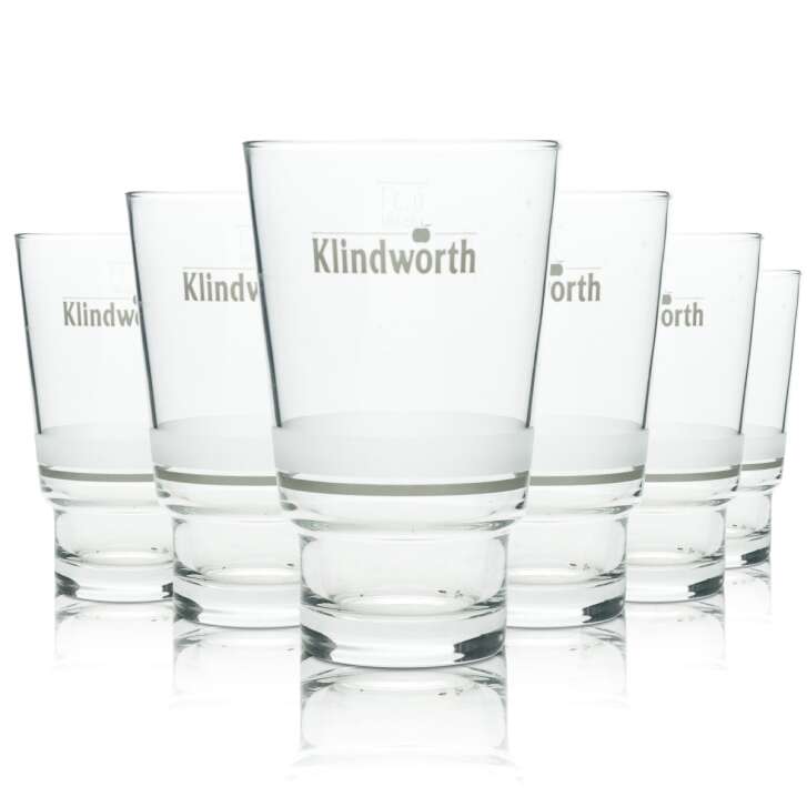 6x Klindworth verre à jus 0,3l gobelet empilable verres à fruits limo Gastro Bar