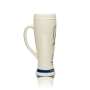 Sanwald verre à bière 0,5l bière blanche relief en argile "cycliste" levure verres de blé pichet