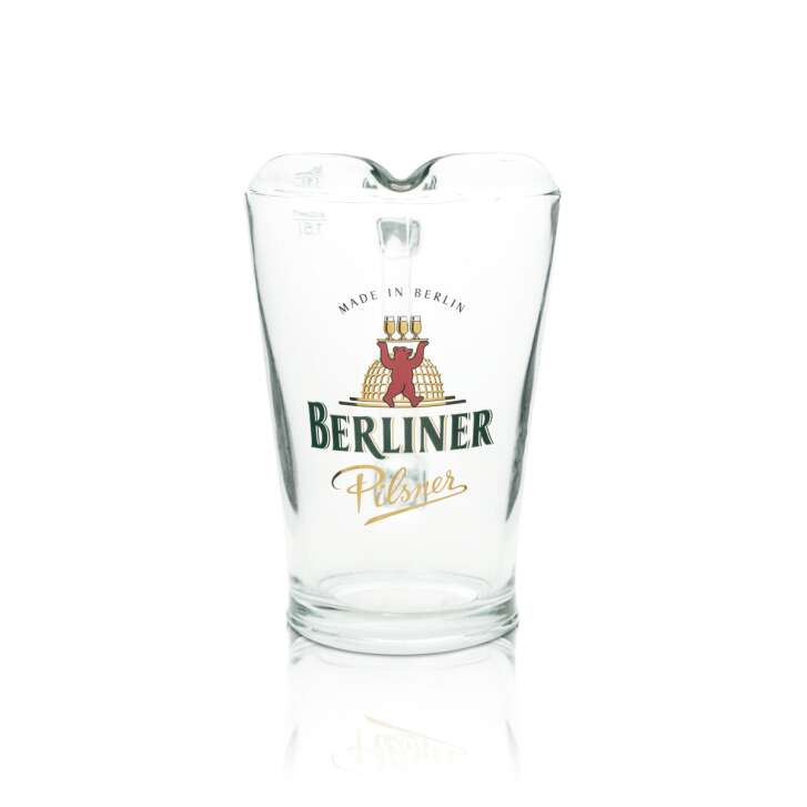 Berliner Pilsener Bier Pitcher Carafe 1,5l Außgieser Sahm Krug Verseuse Brasserie