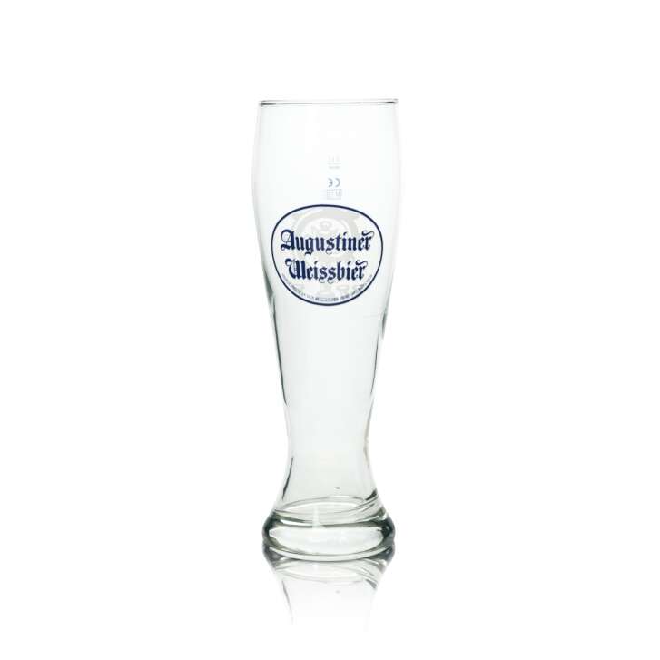 6 verres à bière Augustiner 0,5 l, bière blanche Weissach Rastal Hefe Weizen Gläser Beer