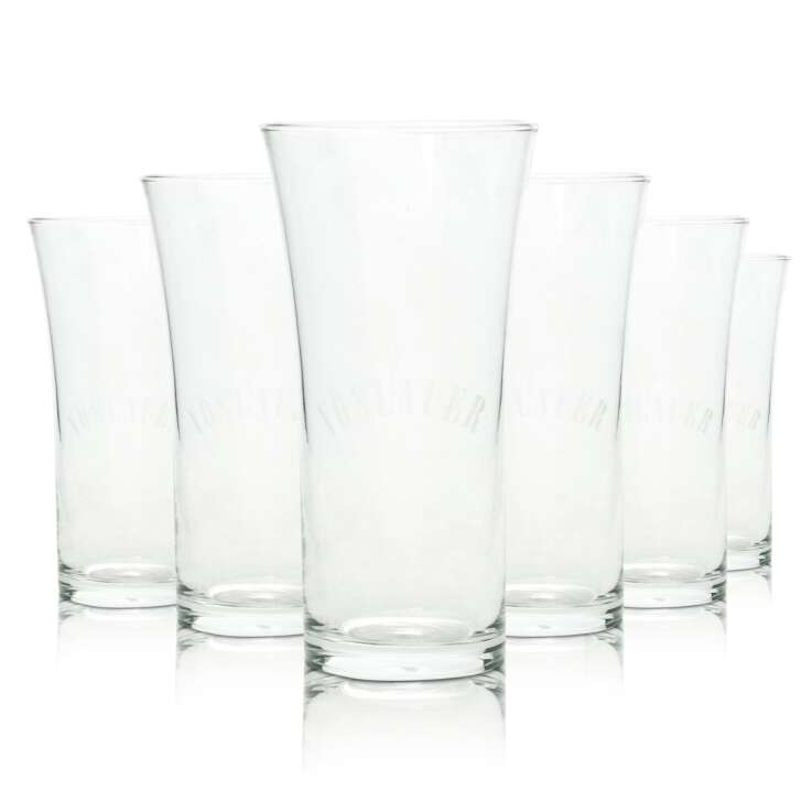 6x Vöslauer Wasser Glas 0,15l Gobelet Rastal Gastro Verres Hôtel Eau minérale