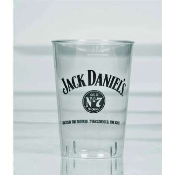 40x Jack Daniels Whiskey gobelets jetables 0,1l en plastique