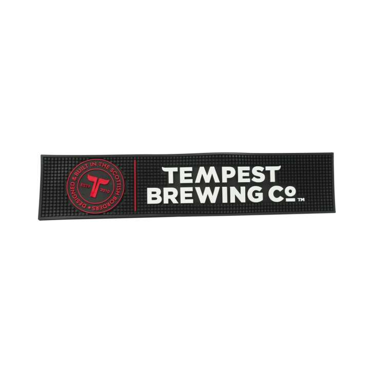 Tempest Brewing Co Tapis de bar à bière 60x13 Verres Egouttoir Runner Tapis antidérapant