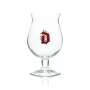 6x Duvel verre à bière 0,33l coupe Half Pint Craftbeer verres Tulipe Red D Beer Verre