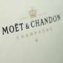 Moet & Chandon Champagne Coussin 50x50cm Lounge Ice Canapé Impérial beige or
