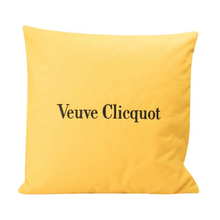 Veuve Clicquot Coussin 50 x 50 cm Coussin décoratif Coussin de canapé Coussin design