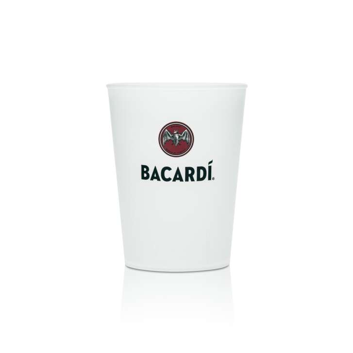 Bacardi Rum Gobelet 0,2l réutilisable en verre plastique Festival Longdrink Cup Party Bar