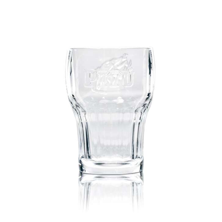 6 verres à long drink Pitu Cachaca gravés