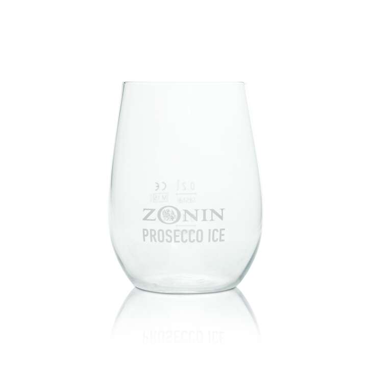 6x Zonin Verre 0,2 l Tumbler Gobelets Prosecco Champagne Bar gastronomique