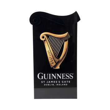 Guinness Bier Enseigne lumineuse 58x32 Harpe LED Relief...