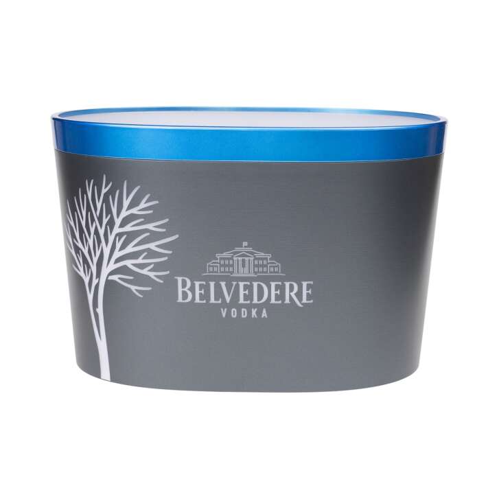 Belvedere Vodka Cooler Single Bottles Ice Cube Box Cooler Ice Deko