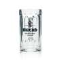 6x Becks Bier Glas 0,3l Krug Relief Sahm Seidel Altes Logo Relief Verres Kruge