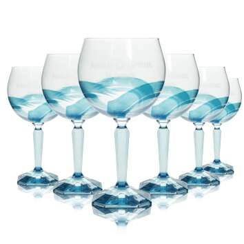 6x Bombay Sapphire Gin verre Stir Creativity 68cl verres...
