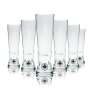 6 verres à bière Warsteiner 0,25 l Premium Cup Relief Pils Tulipe Verres à bière Coupe