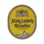 70x König Ludwig Bier Sous-verres à bière blanche Verre à bière feutré Naturel
