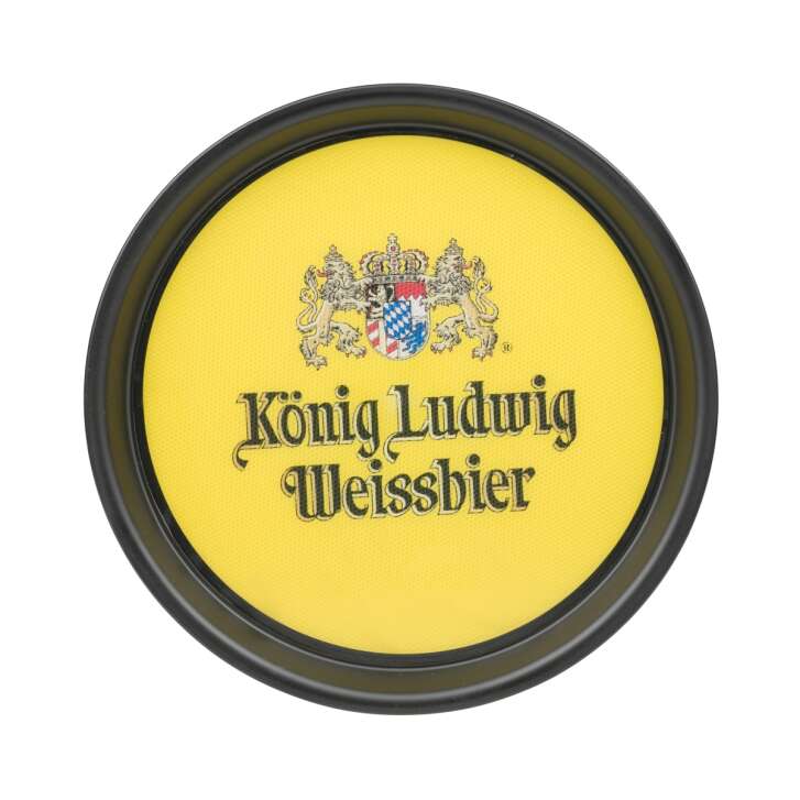 König Ludwig Plateau à bière 37cm caoutchouté Verres Serveur Gastro Anti